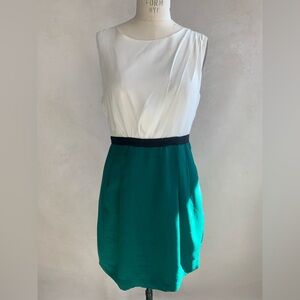 Forever 21 Black and Green Block Dress